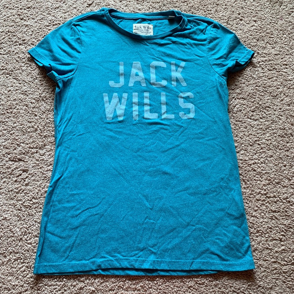 Teal Jack Wills tee